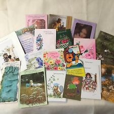 Lot of 20 Assorted Vintage Greeting Cards 60s & 70s Unused picture