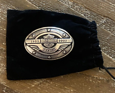 RARE Harley Davidson 100th Anniversary Sterling Silver Concho Pin NOS picture