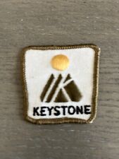 Vintage Keystone Colorado Skiing Ski Resort Area Embroidered Patch picture