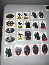 lot of 22 1989 Topps Batman Sticker Batman joker mixed C#A#58#A picture