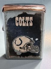 Vintage 2013 Indianapolis Colts Chrome Zippo Lighter picture