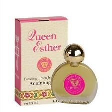 Queen Esther Holy Anointing Oil Bottle 7.5 ml/0.25 fl.oz. from Jerusalem Israel picture