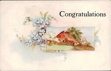 Postcard Holiday Congratulations Divided Back Posted 1916 picture