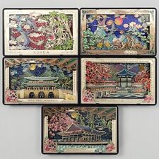 Fridge Magnet Travel 3D Souvenir Handmade By Korean Artisans Premium Gift Set picture
