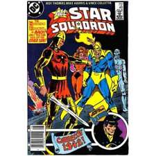 All-Star Squadron #48 Newsstand DC comics NM Full description below [k/ picture