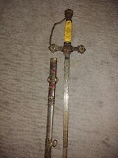 masonic knights templar ceremonial sword picture