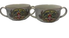 Set of 2 Tabasco Brand Standard Oyster 2 Handle Soup/Gumbo Mugs 16 oz EUC picture