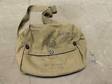 ORIGINAL WWII US ARMY M6 GAS MASK CARRY BAG-OD#3 picture