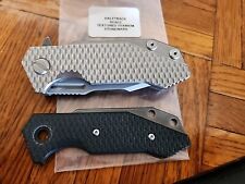 Hinderer Knives Half Track Harpoon Spanto, Full TI and Black G-10 Scales, S45-VN picture