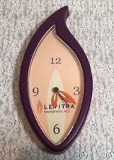 Levitra Wall Clock Battery Operated Male ED Pharmaceutical Drug Rep Vintage picture