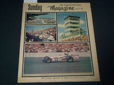 1964 MAY 24 THE INDIANAPOLIS STAR SUNDAY MAGAZINE SECTION - AUTO RACING- NP 3787 picture