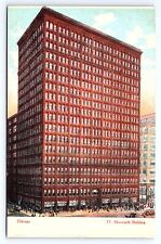 Postcard Heyworth Building Chicago Illinois IL Curt Teich Co picture