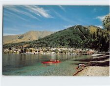 Postcard Lake Front Queenstown Otago New Zealand picture