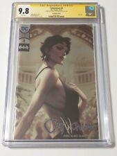 Catwoman #3 DC Convention Foil CGC 9.8 SS Signed by Artgerm picture