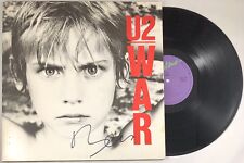 Bono Signed U2 War LP Vinyl Record Album Joshua Tree Rare Autographed + JSA LOA picture