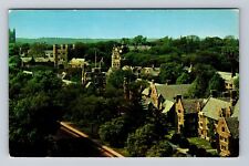 Princeton NJ-New Jersey, Aerial View Princeton University, Vintage Postcard picture