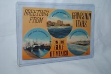 1948 Galveston, Texas, postcard, canceled, with stamp. Greetings From picture
