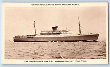 South Africa Postcard The Union-Castle Line S.S. 