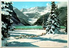 Postcard - Autumn Snowfall At Lake Louise - Alberta, Canada picture