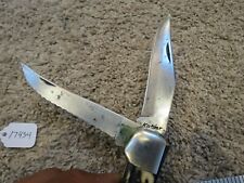 Vintage Kabar knife two blade one serrated (lot#17434) picture