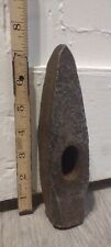 Antique PRR 6 lb Straight Peen Blacksmithing Forging Hammer Railroad Rustic USA  picture