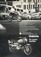 1969 Yamaha 125 Scrambler Motorcycle Original Advertisement Print Art Ad J237 picture