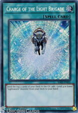 RA02-EN055 Charge of the Light Brigade : Secret Rare 1st Edition YuGiOh Card picture