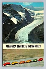 Jasper-Alberta, Athabasca Glacier, Columbia Icefield, Vintage Postcard picture