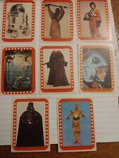 1977 Star Wars stickers Lot Of 8.1 Owner Since 1977.Me #36,37,38,39,40 ,41,44,45 picture