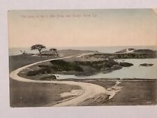 The Loop On The 17 Mile Drive Near Pacific Grove  Postcard picture