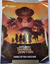 MtG Outlaws of Thunder Junction Promo Foil Poster picture