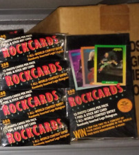 (1) Sealed 1991 Brockum Rock Cards Box picture