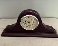 The Bombay Company Mantle Clock Battery Operated 19”x7.5” picture