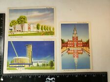 1939 World's Fair Postcards - 3 cards - 2 used-  picture