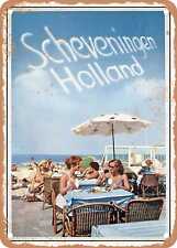 METAL SIGN - 1959 Scheveningen Holland Vintage Ad picture