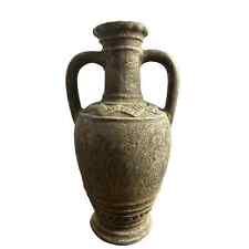 Vintage large primitive pottery jug/vase made in mexico numbered picture