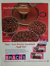 1965 brach's chocolate candy Candyland Stars Bridge mix peanuts vintage ad picture