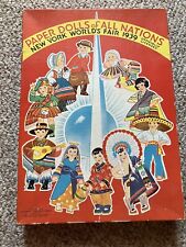 1939 NEW YORK WORLD'S FAIR 'PAPER DOLLS OF ALL NATIONS' Saalfield Pub Co picture