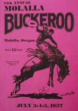 Mololla Clackamas County Oregon History July 4th Rodeo Souvenir Program Ads 1937 picture