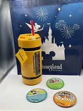 Disneyland Resort NEW Screaming Monster Inc. Cup W/ Buttons & New Bag picture