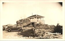 DAVIS, WV, CANAAN MOUNTAIN FIRE TOWER real photo postcard rppc WEST VIRGINIA picture