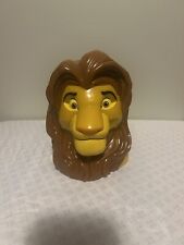 SIMBA The Lion King on Ice Mug Cup Stein Flip Top Lid Vintage Disney picture