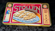 Vintage Rugenberger Stollen Butter Mandel Fruit Cake Pastry Tin German Collect picture