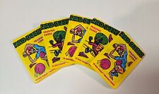 Vintage:'Rad Dudes' trading cards- 5 packs -1990 picture