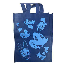 Disney Store Disney Character Faces Blue Tote Bag Brand New picture