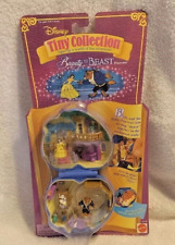 Disney Polly Pocket Tiny Collection Beauty & The Beast Playcase 1995 BlueBird picture