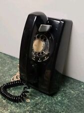 Vintage Stromberg Carlson S-C G 3 Black Rotary Dial Wall Telephone Works picture