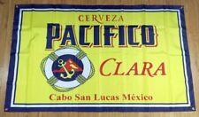 Pacifico Flag banner Beer Sign Cerveza Clara Bar New Tin Metal Led Bottle Pub picture