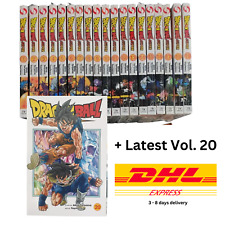 Dragon Ball Super ENGLISH Manga Volume 1-20 Complete Set Comic DHL Express picture