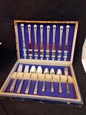 Vintage 1847 Rogers Bros IS ETERNALLY YOURS 30pc Flatware Silver Plate Set picture